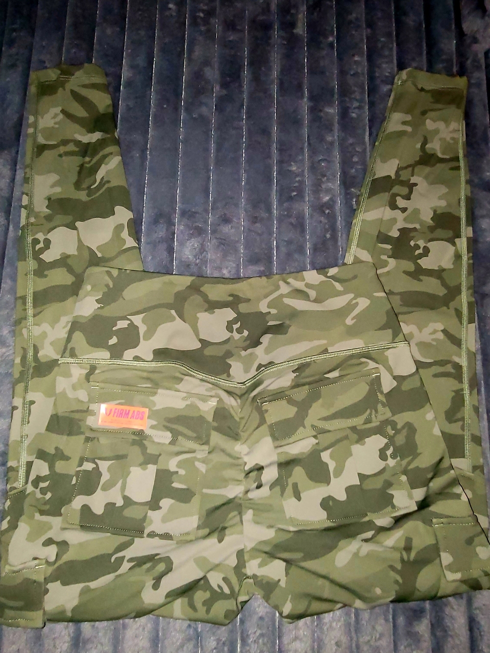 Camouflage Pocket Leggings - Green Camo